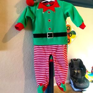 Baby Christmas Elf Outfit